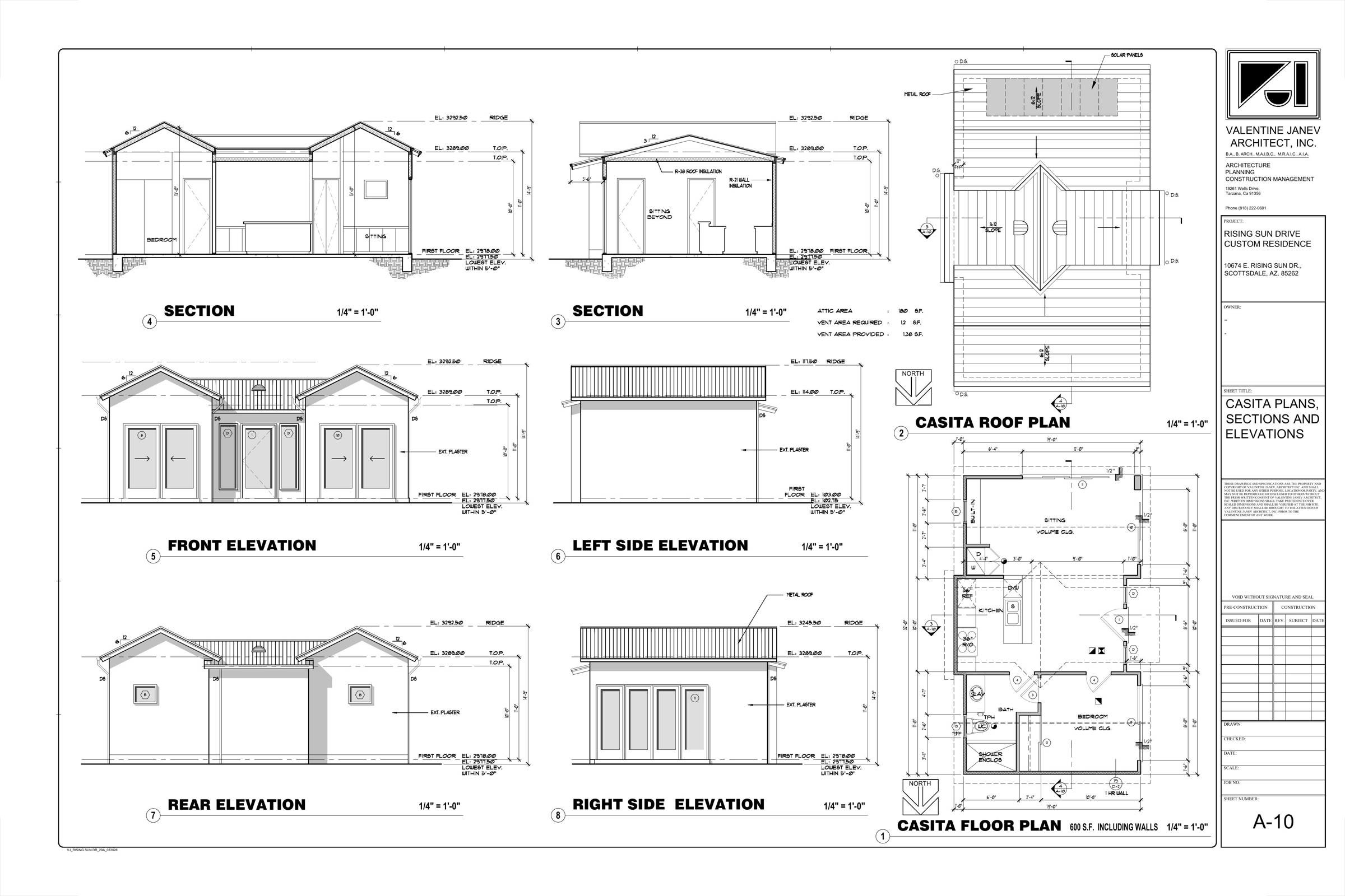 Casita plans