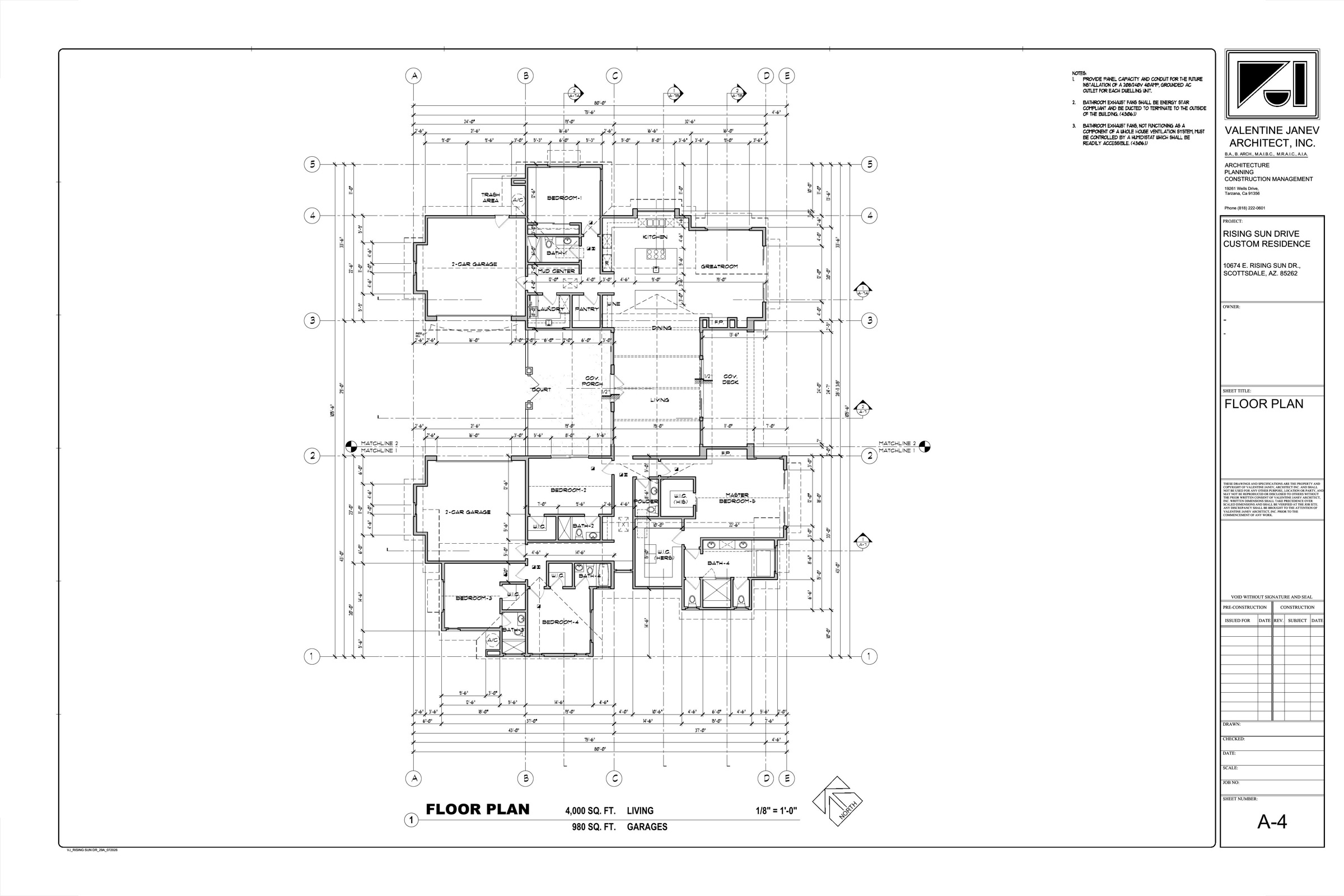 First floor plan