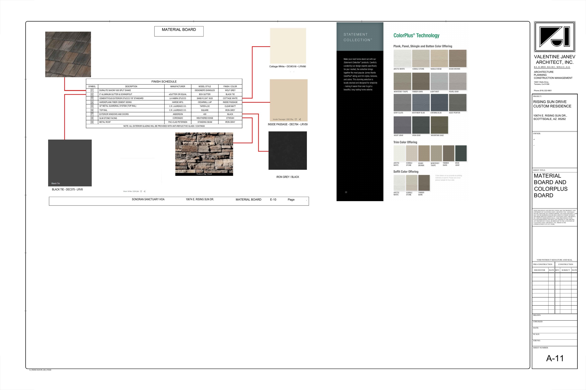 Material board